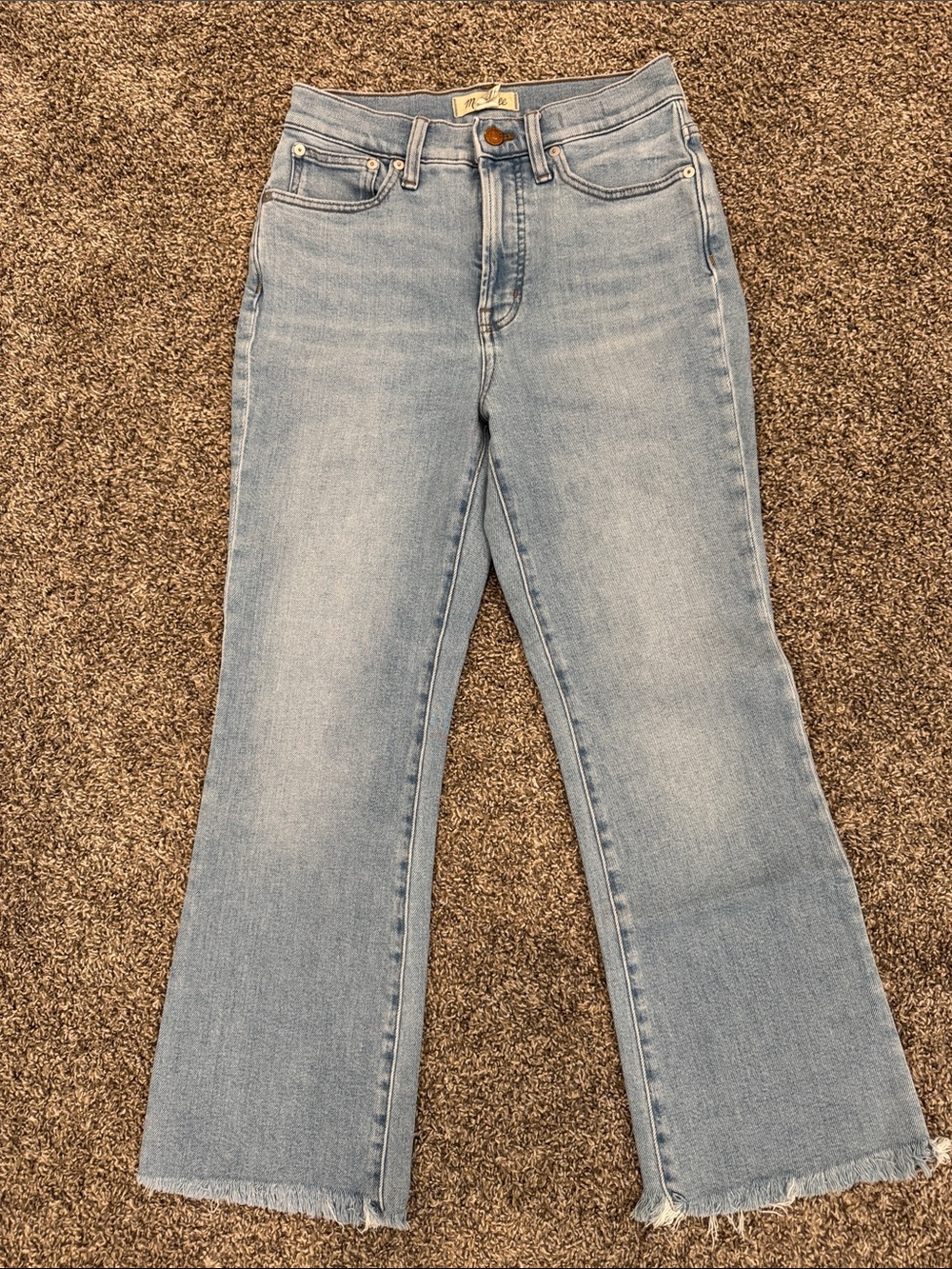 Madewell The Perfect Vintage Flare Crop
